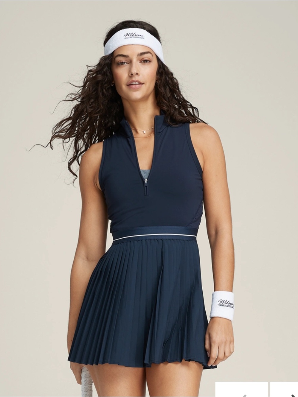 NWT Wilson Winning Tennis Dress in Black | Size M